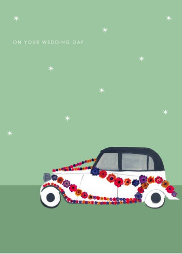 Wedding Flower Card