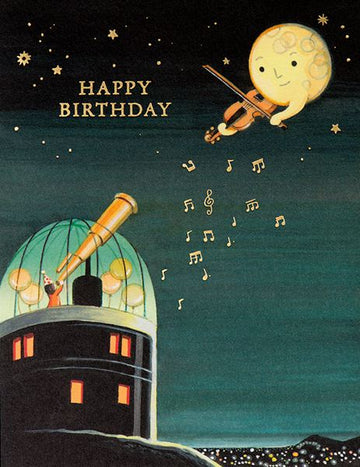 Observatory Birthday Foil Card