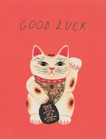Good Luck Kitty - Card