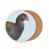Hushed Blue Takahe Coaster