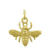 Honey Bee Pendant - Gold