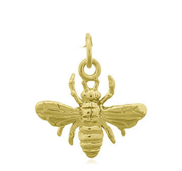 Honey Bee Pendant - Gold