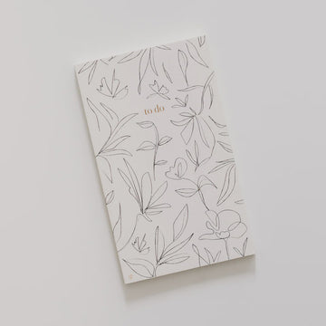 To Do Floral - Notebook