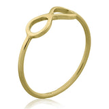 Infinity Loop Ring - Gold