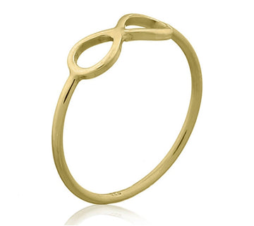 Infinity Loop Ring - Gold