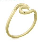 Wave Ring - Gold