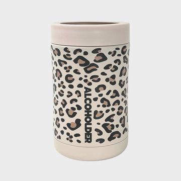 Can & Bottle Stubby Cooler - Leopard