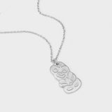 Tiki Necklace - Silver