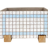 Brix Rectangular Planter - 15.5cm