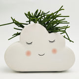 Cloud Planter White Med 11.5cm