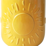 Elemental Sun Planter Yellow Med 14cm