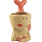 Mermaid Planter - Pink