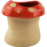 Mushroom Planter - Red