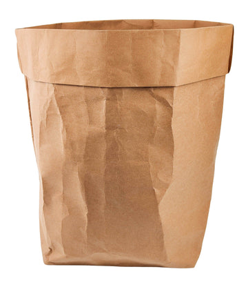 Carta Paper Bag Planter Brown - Large