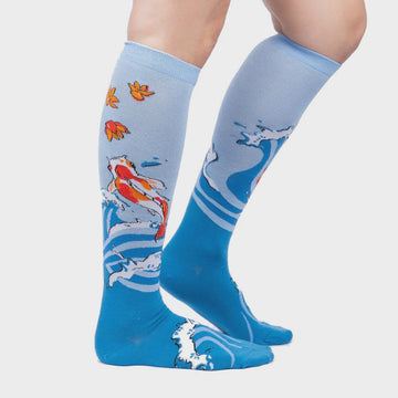 Women's Knee High Socks - Beauty In The Water